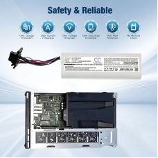 Kompatibel batteribyte för Netapp 271-00046