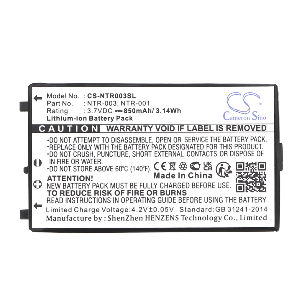 Batterier till spelkonsoler Nintendo CS-NTR003SL