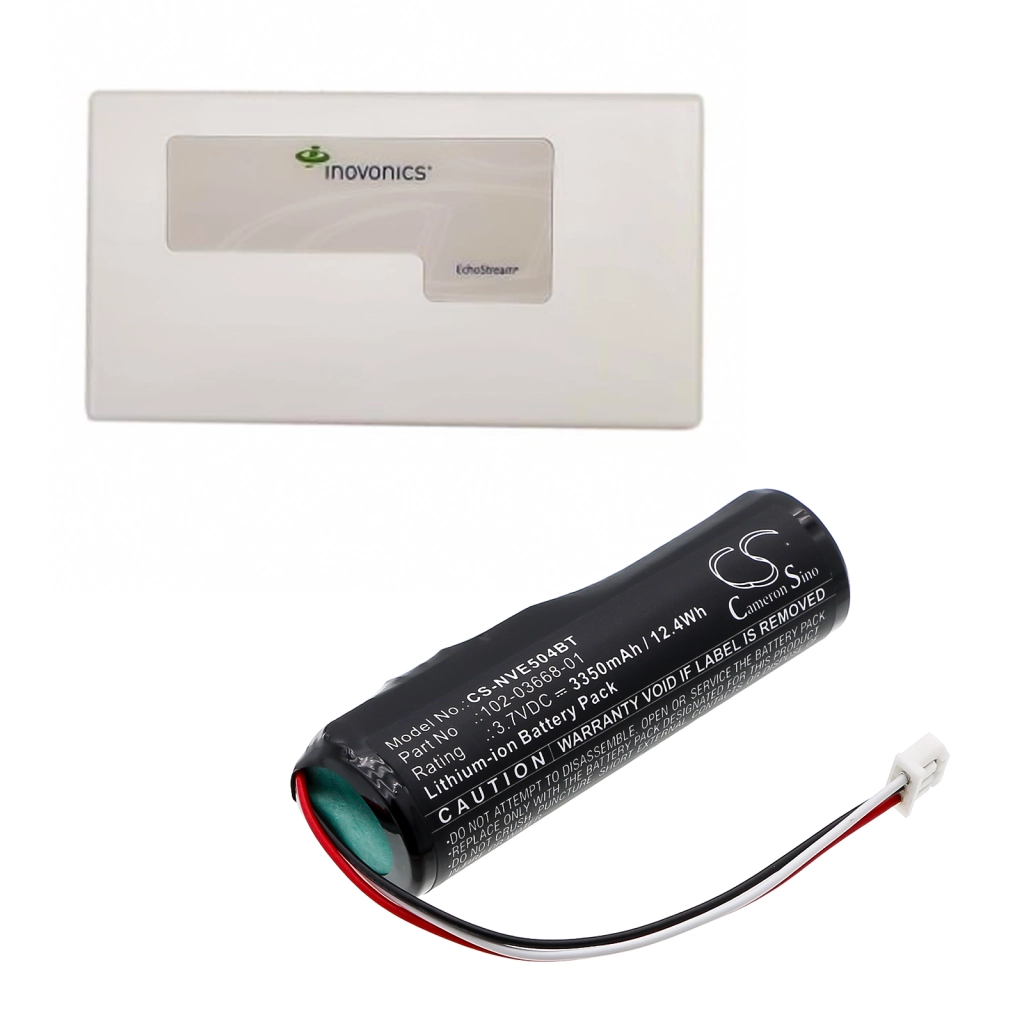 Batterier för hemsäkerhet Inovonics CS-NVE504BT