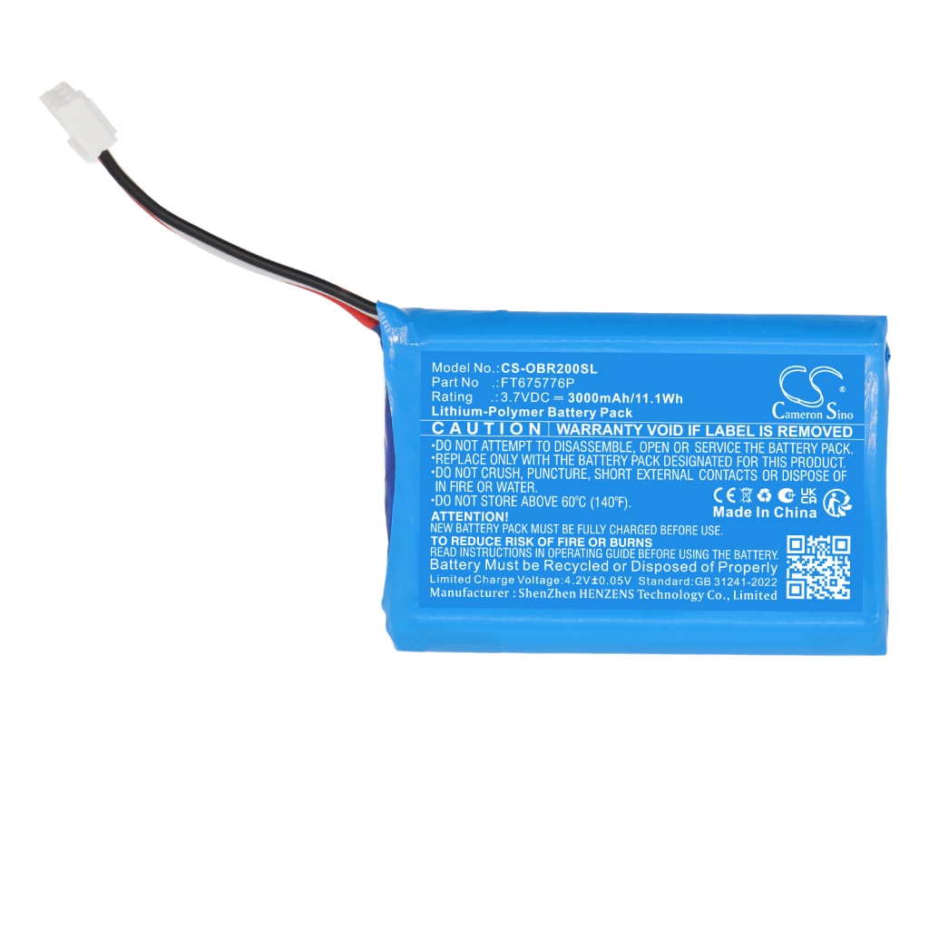 Batteri kompatibel med Orbit CS-OBR200SL