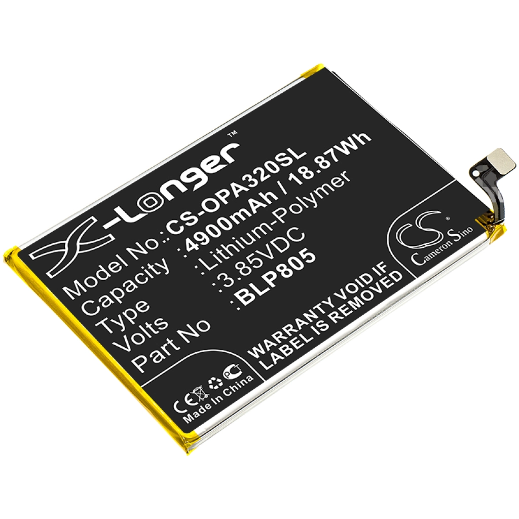 Batterier till mobiltelefoner OPPO A53