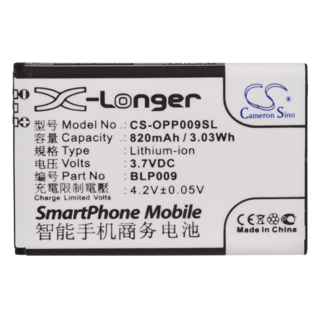 Batteri kompatibel med OPPO CS-OPP009SL
