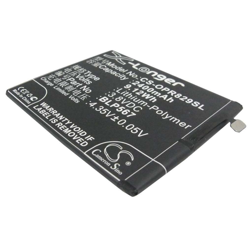 Batterier till mobiltelefoner OPPO R1S