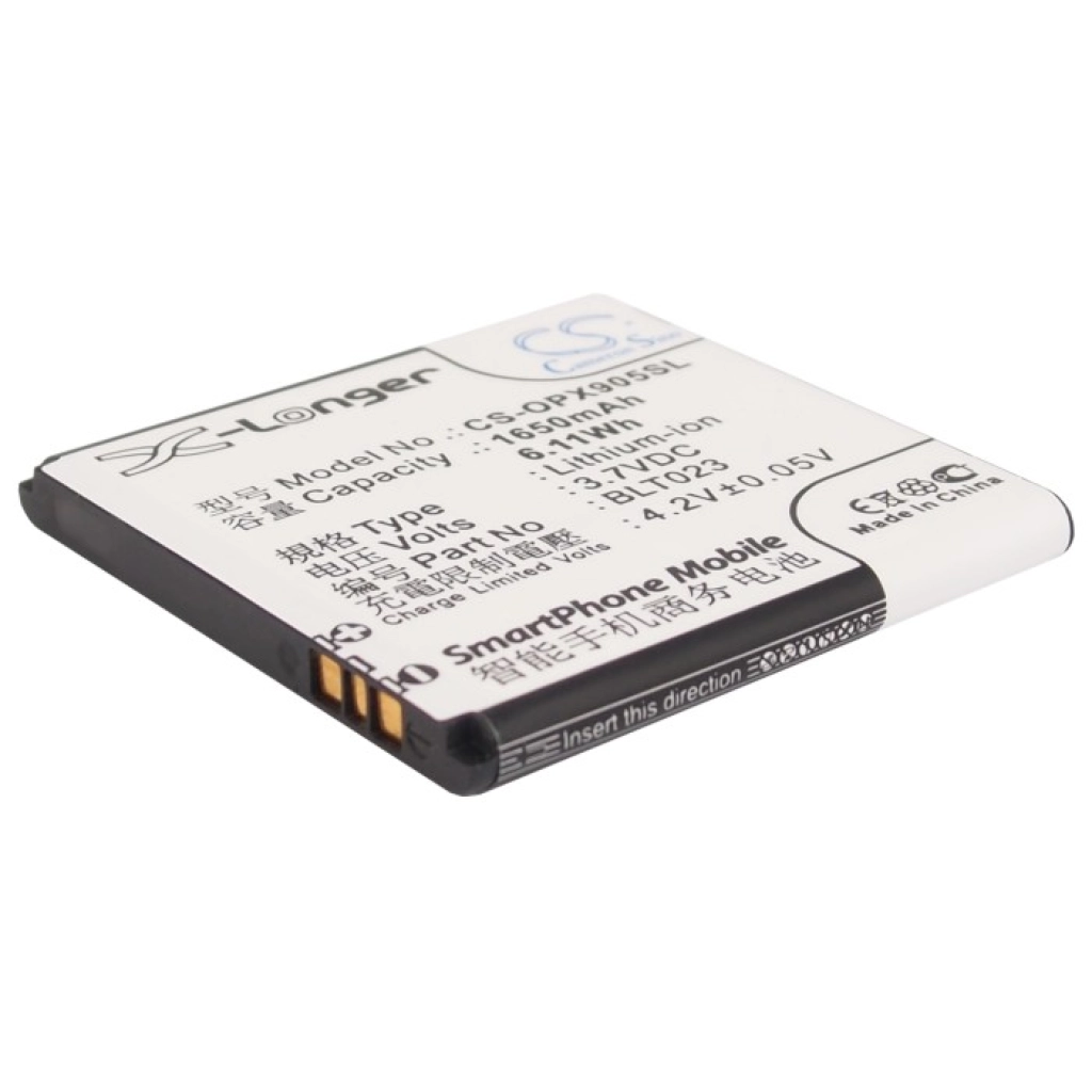 Batterier till mobiltelefoner OPPO R811