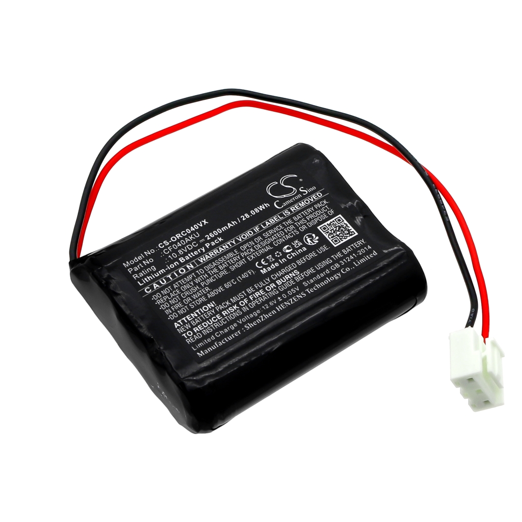 Batterier till dammsugare Orca CS-ORC040VX