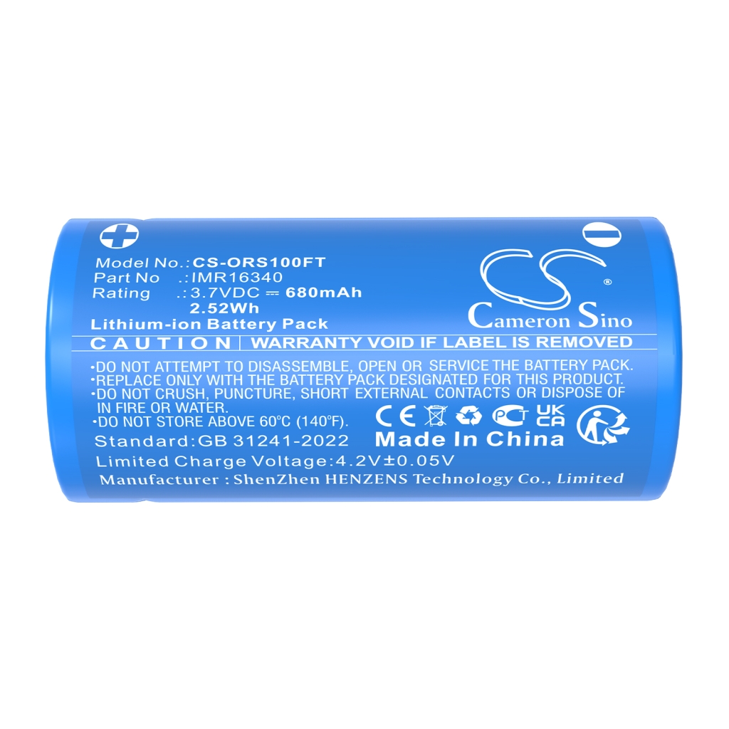 Batterier för belysningssystem Olight CS-ORS100FT