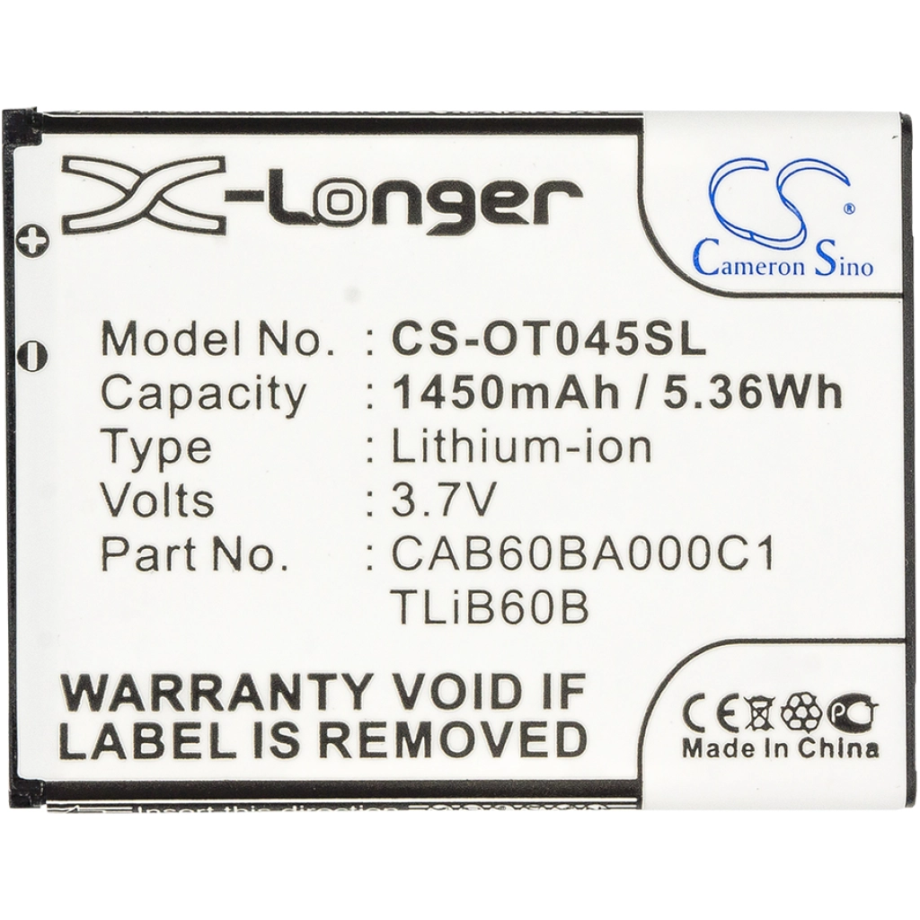 Batterier till mobiltelefoner TCL J310