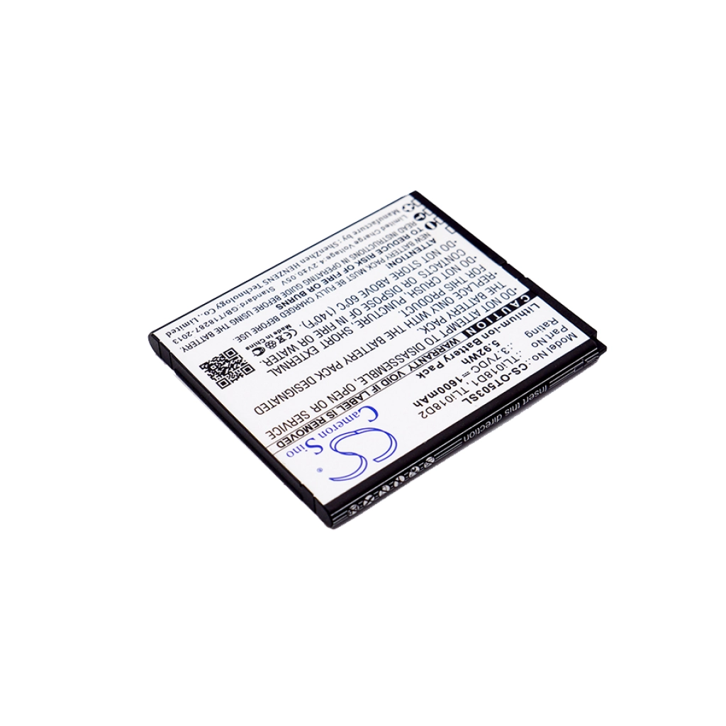 Batterier till mobiltelefoner Alcatel Y858V