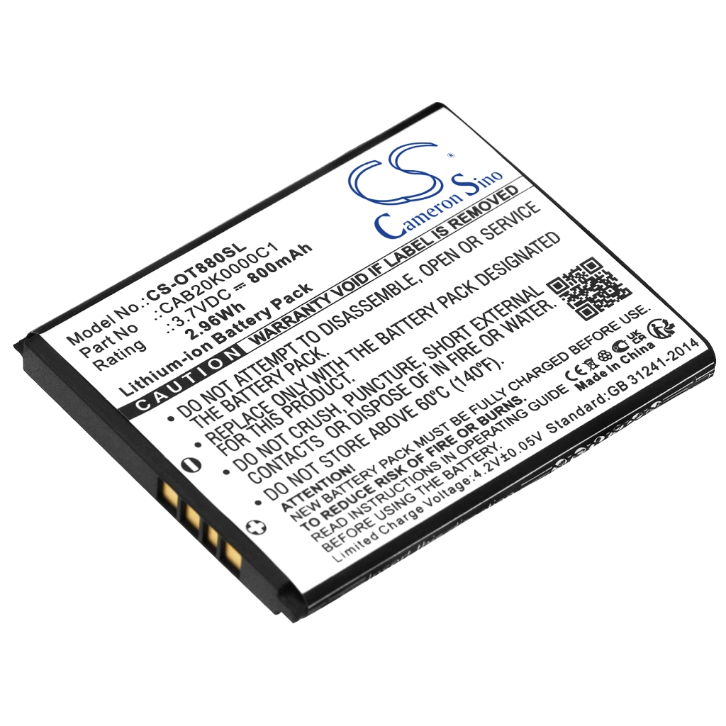 Compatible battery replacement for AT