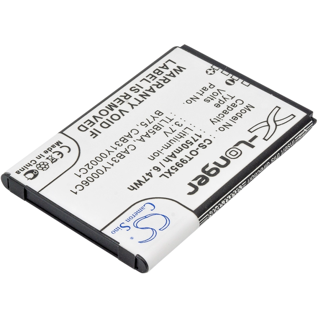 Batterier Ersätter BY75
