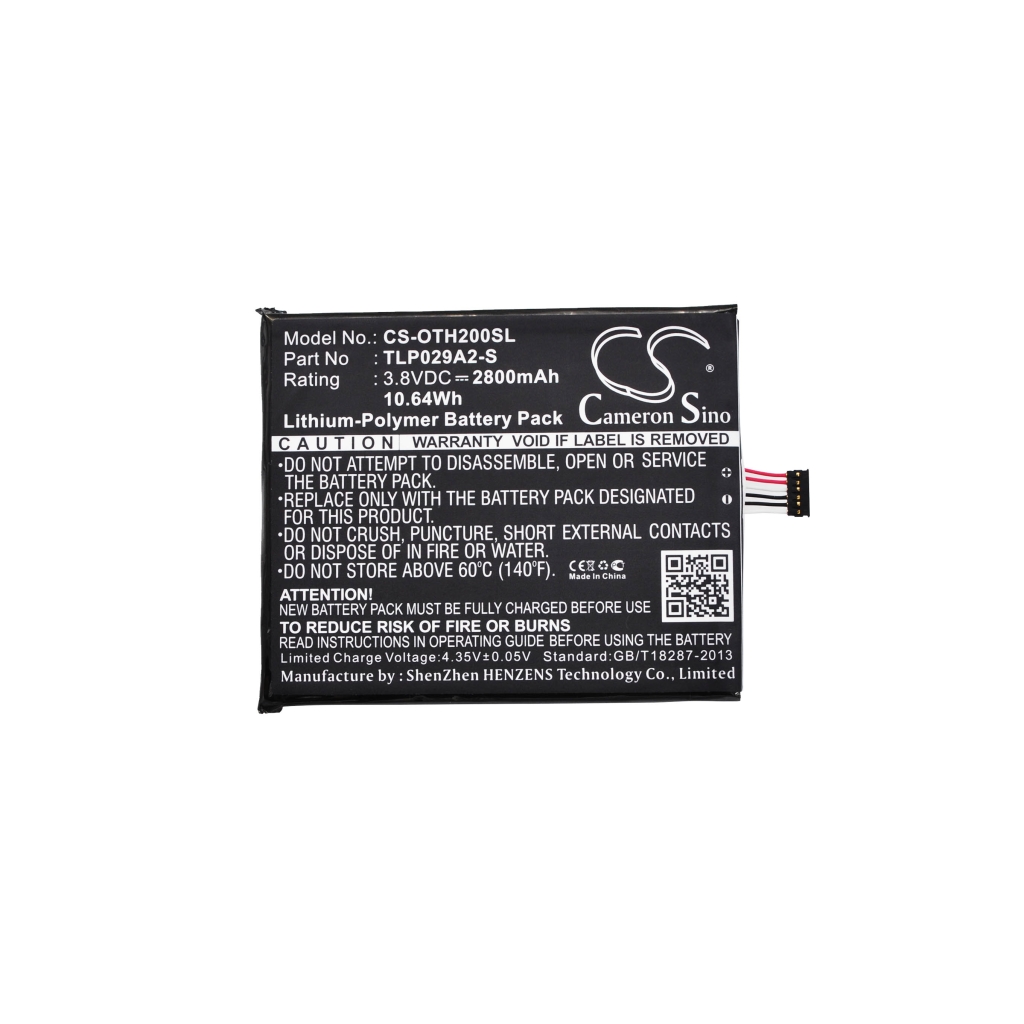 Battery Replaces TLP029A2-S