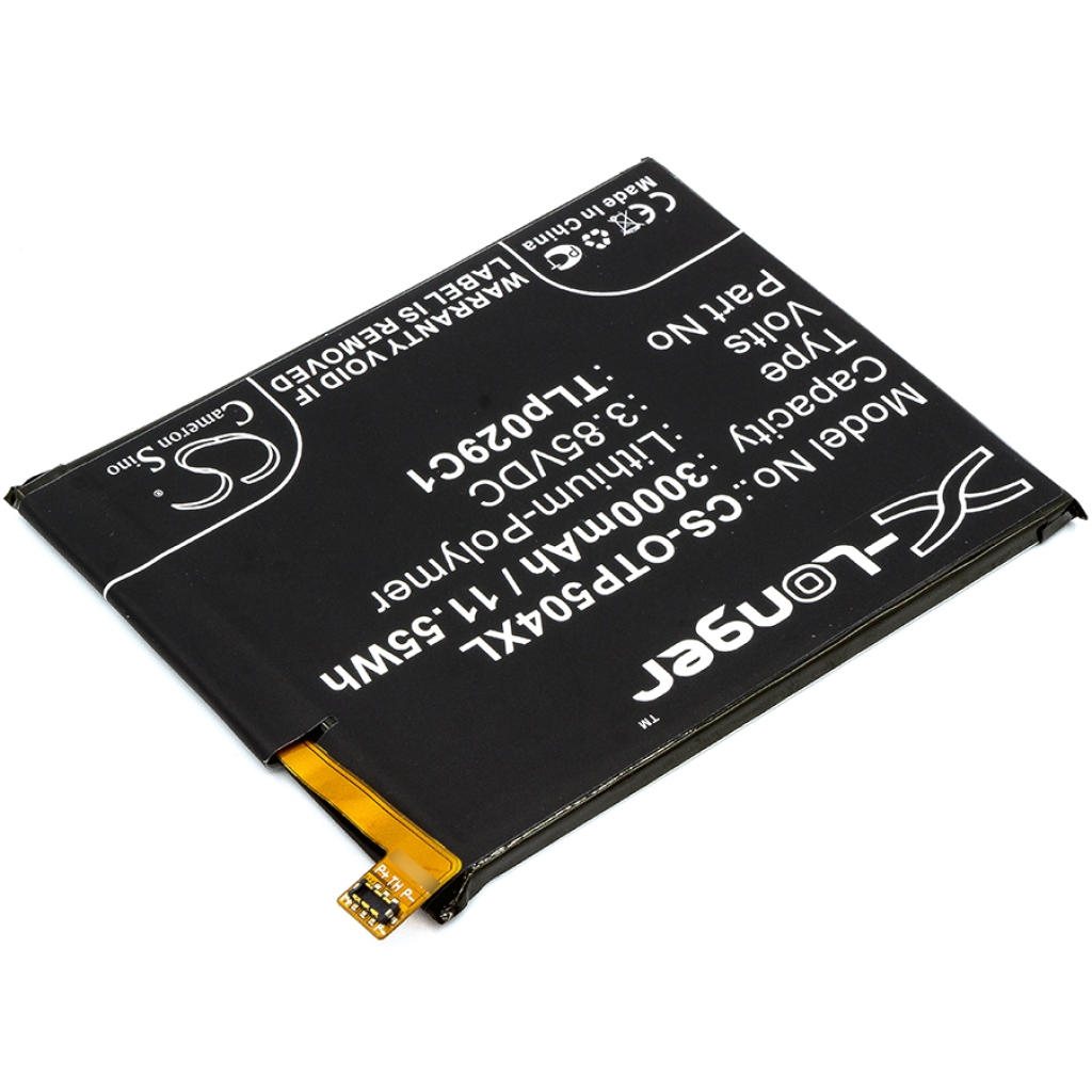 Compatible battery replacement for MetroPCS TLP029C1