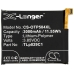 Compatible battery replacement for MetroPCS TLP029C1