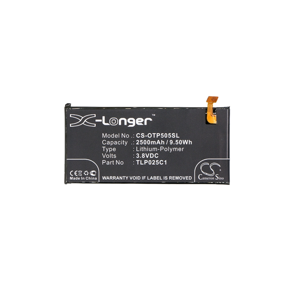 Batterier till mobiltelefoner Alcatel One Touch Allure