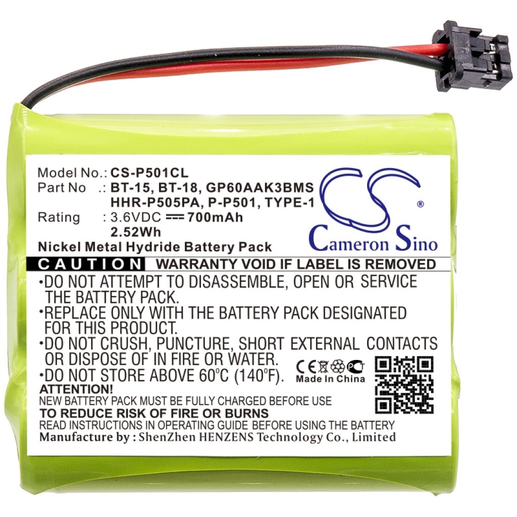 Cordless Phone Battery Radio Shack 43-3827