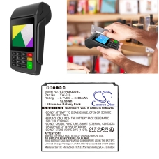 Kompatibel batteribyte för Pax YW-018