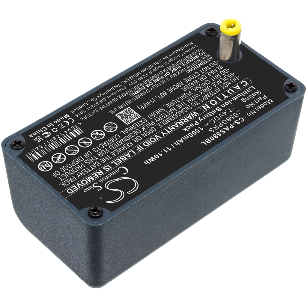 Compatible battery replacement for Pax S58GPRS