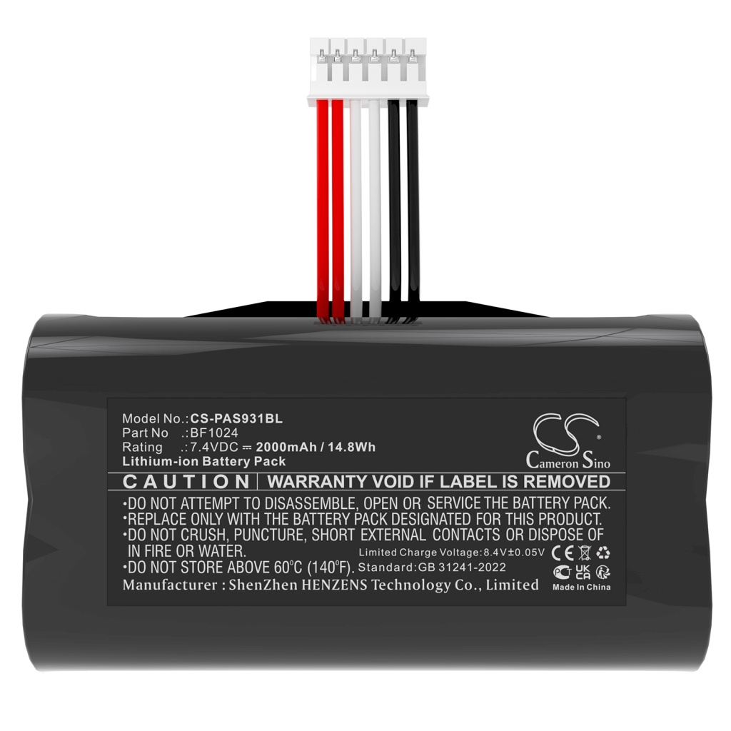 Batterier för betalningsterminaler Pax CS-PAS931BL