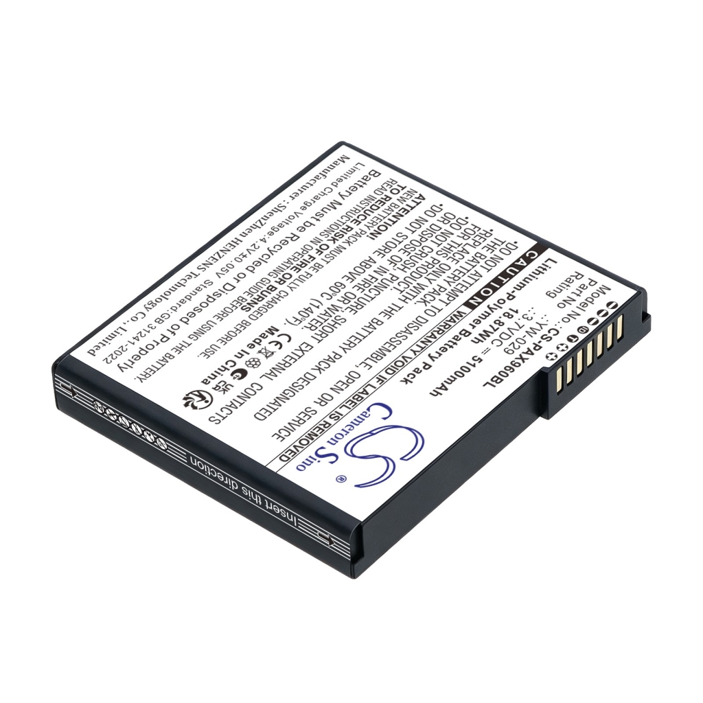 Batterier kompatibel med PAX A960 A960 CS-PAX960BL