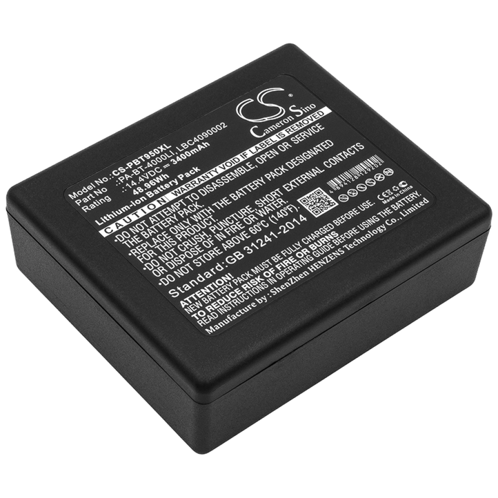 Batterier för skrivare Brother P touch P 950 NW RuggedJet RJ 4030