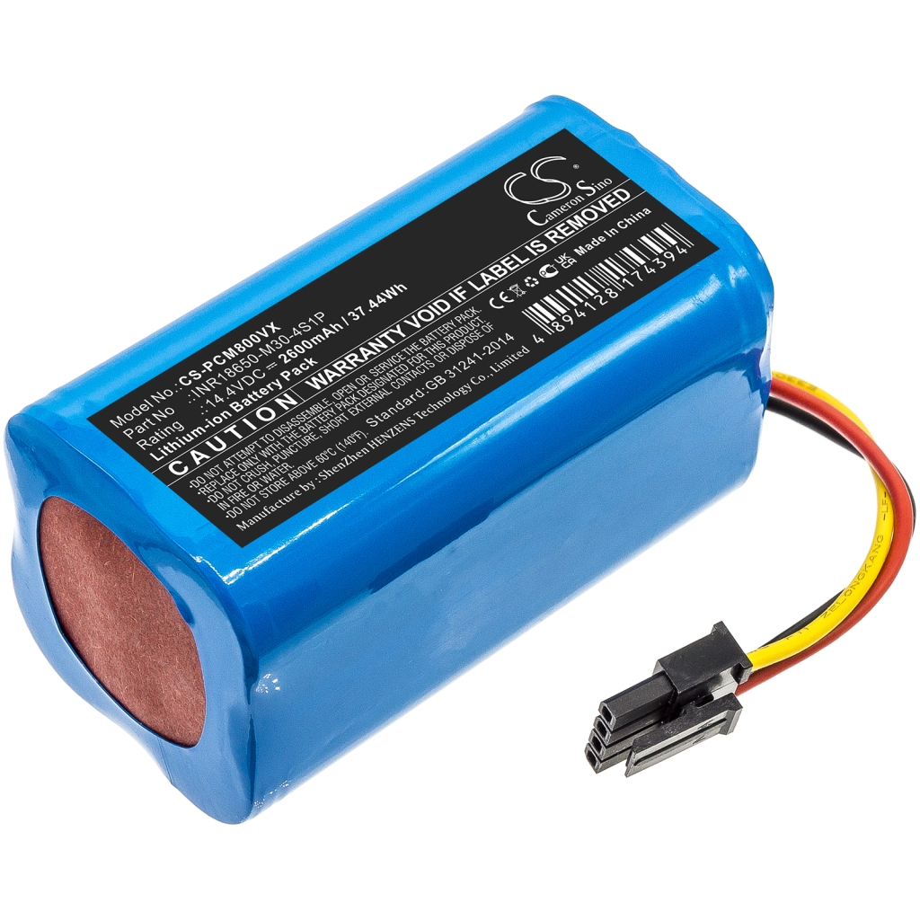 Batterier till dammsugare Proscenic CS-PCM800VX