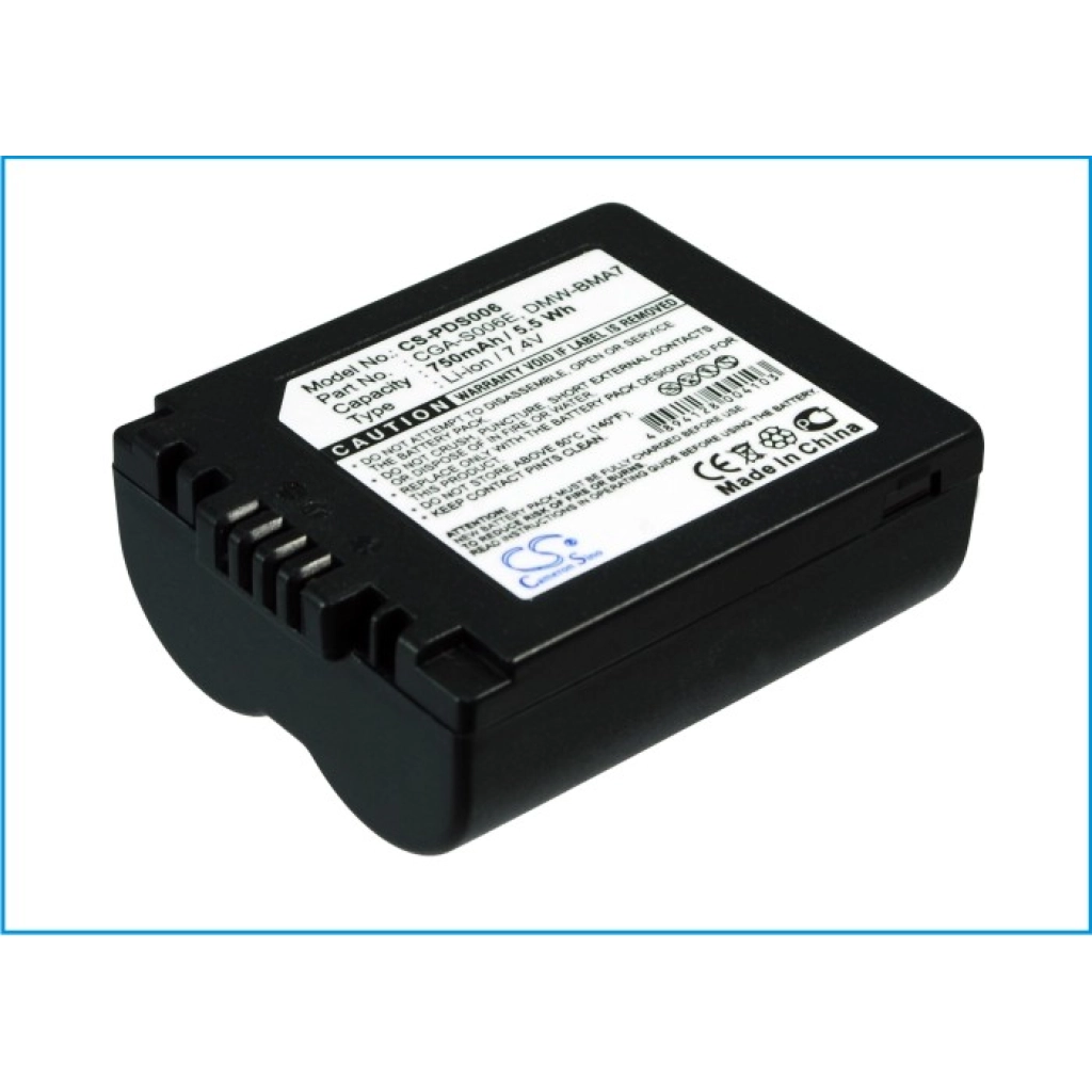 Camera Battery Panasonic Lumix DMC-FZ7EF-K
