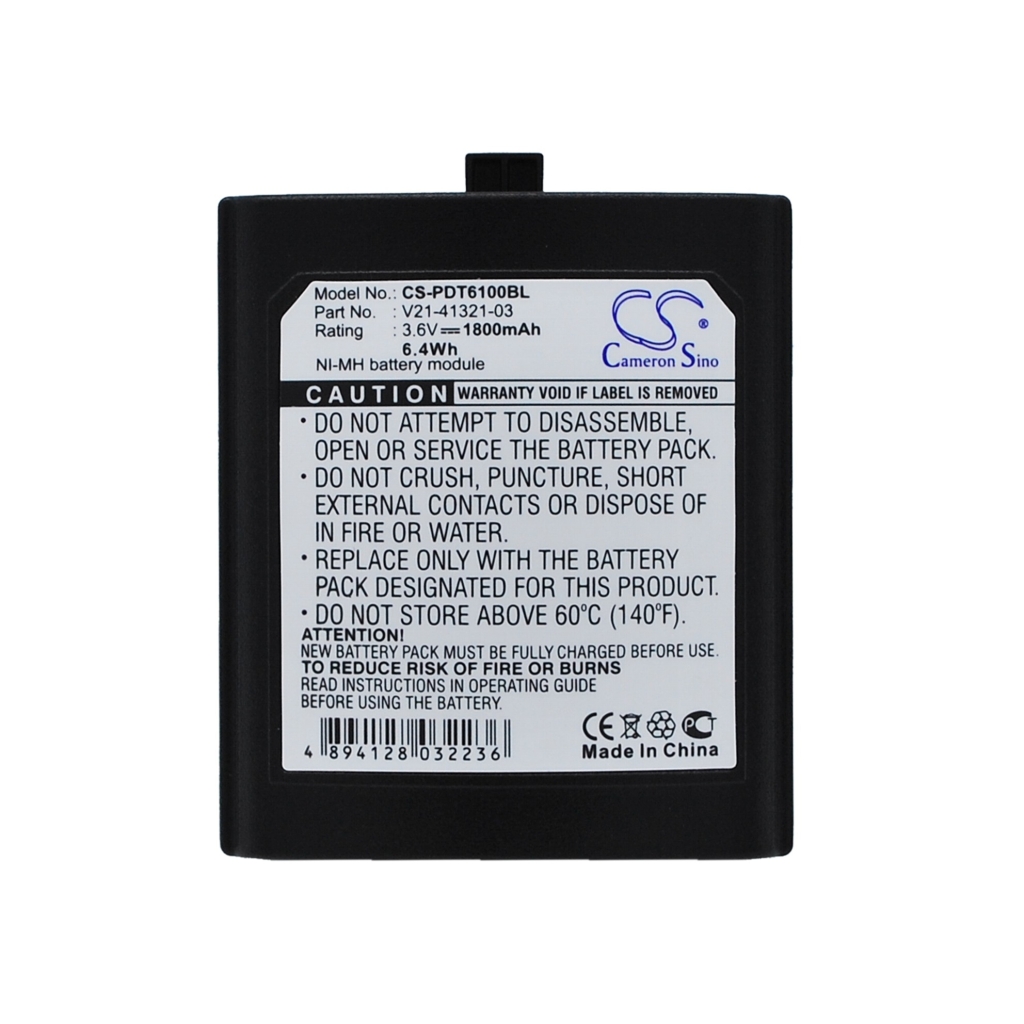Batterier för skanner Symbol CS-PDT6100BL