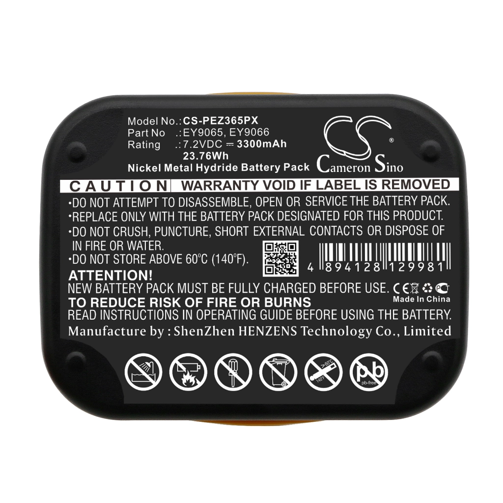 Batterier Ersätter EY9065