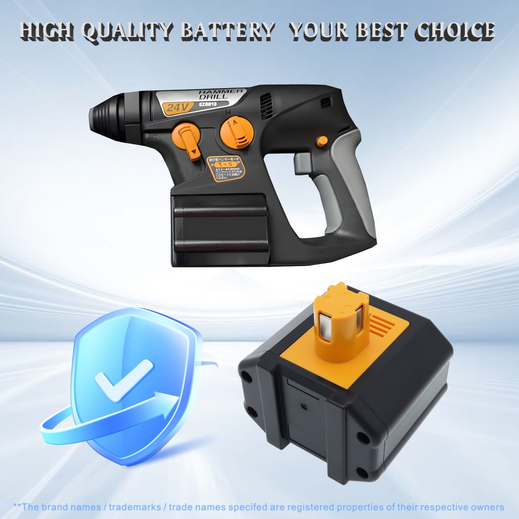 Battery industrial compatible with Panasonic EY6812NQKW