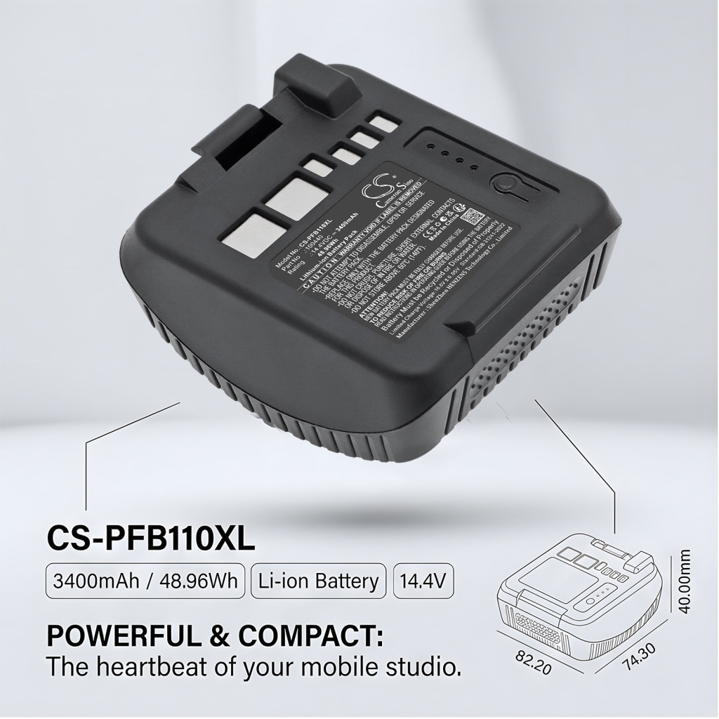 Batteri kompatibel med Profoto CS-PFB110XL