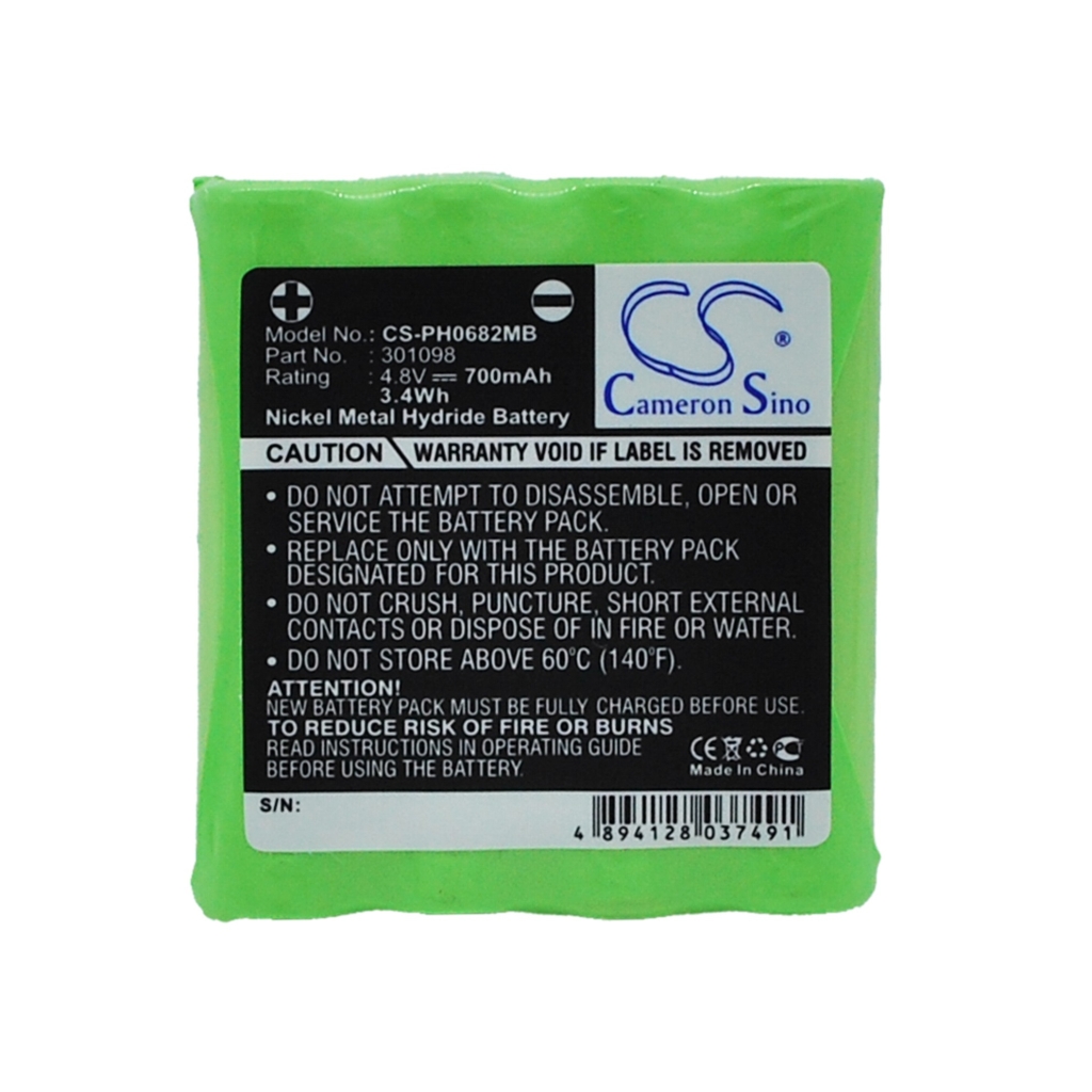 Compatible battery replacement for Harting 