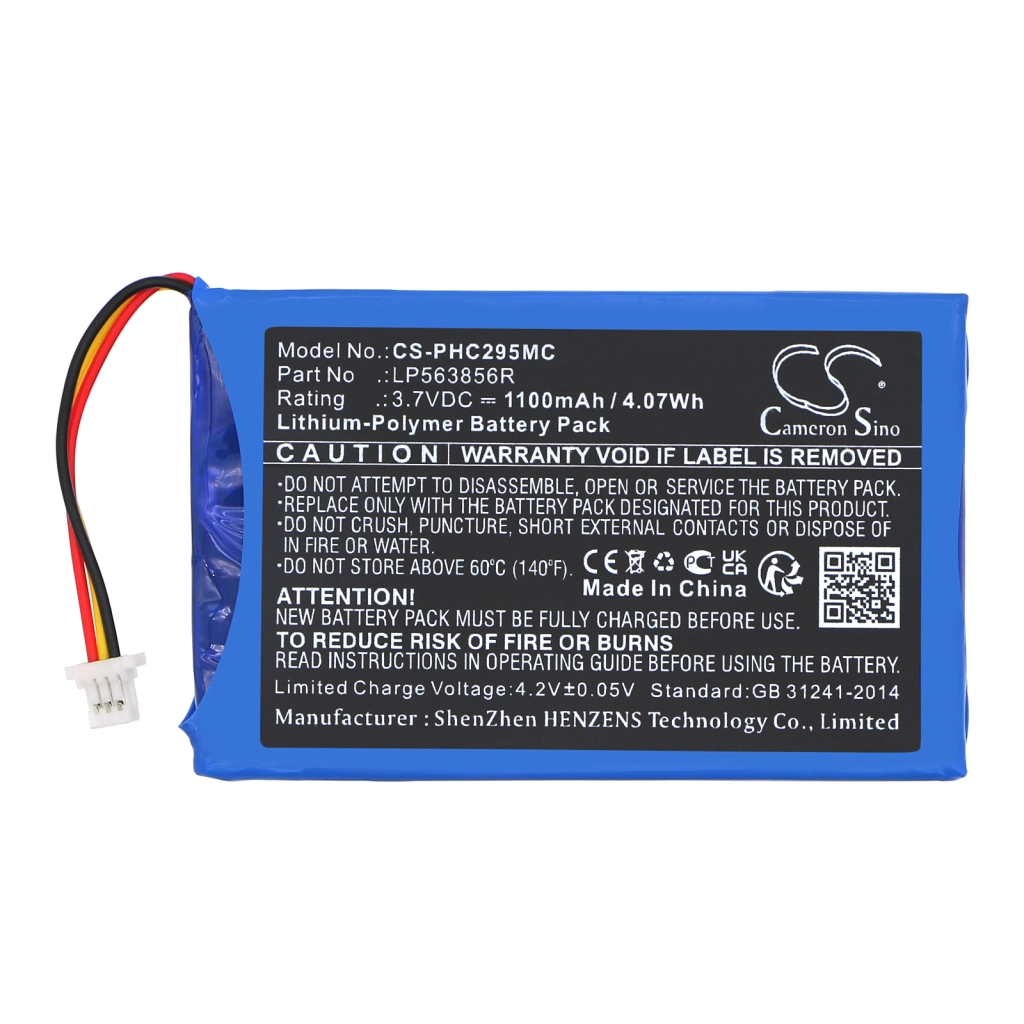Kamerabatterier PHILIPS CS-PHC295MC