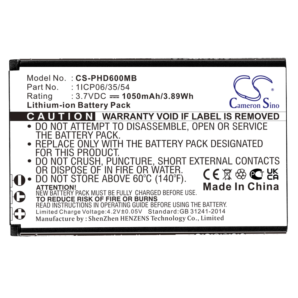 Batterier Ersätter 996510050728
