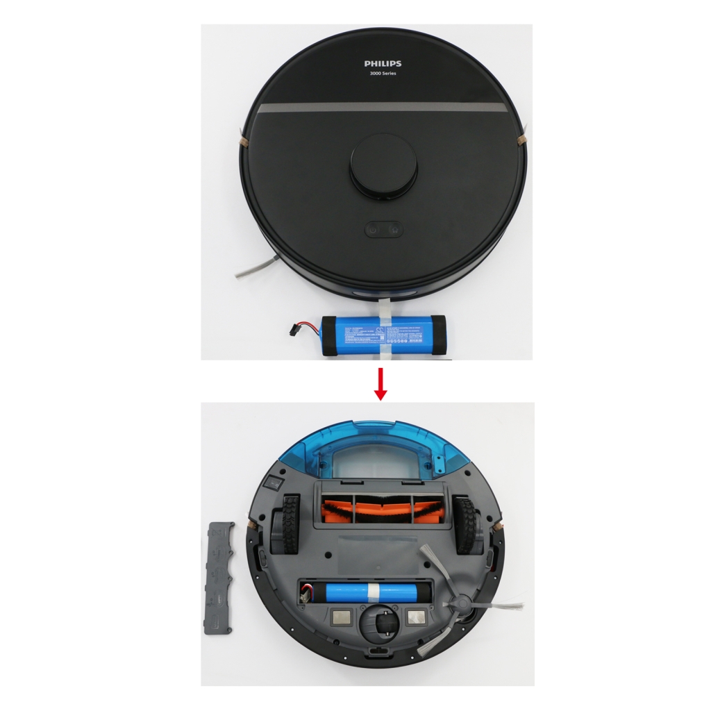 Batterier till dammsugare Philips CS-PHM300VX