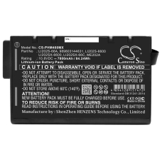 Kompatibel batteribyte för Tektronix LI202S-6600,NI2020