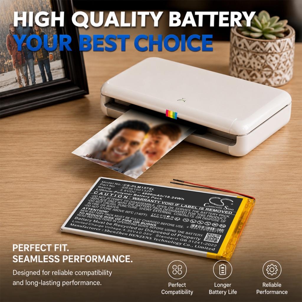 Batteri kompatibel med Polaroid CS-PLM157SL