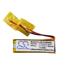 Kompatibel batteribyte för Plantronics 1704018-0944,71468-01