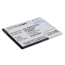 Kompatibel batteribyte för Prestigio PAP5501