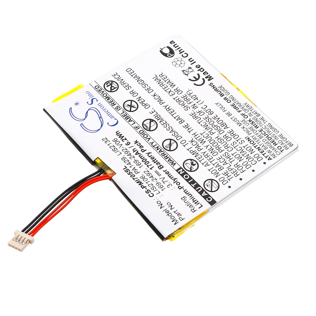 Batterier för surfplattor Palm CS-PMI705SL