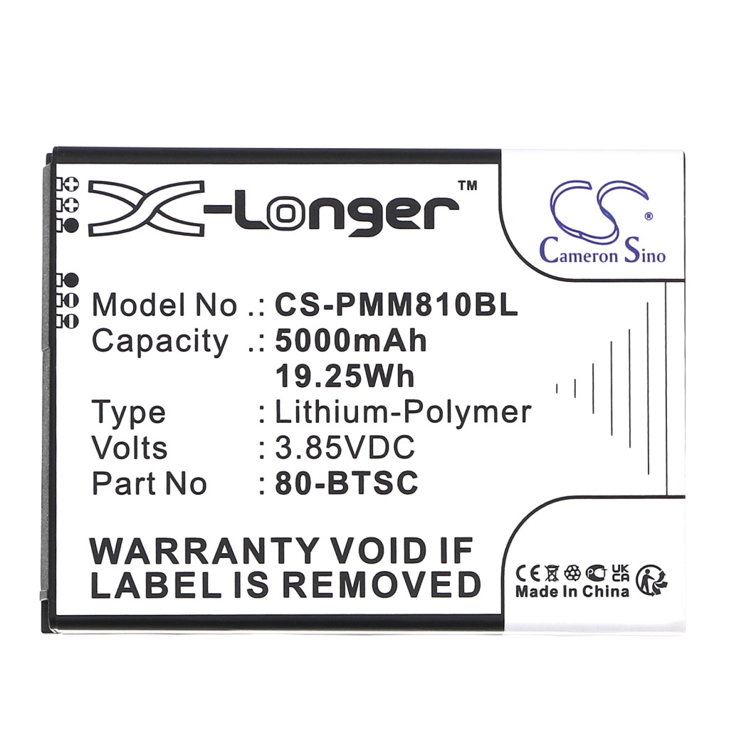 Batterier för skanner Point mobile CS-PMM810BL