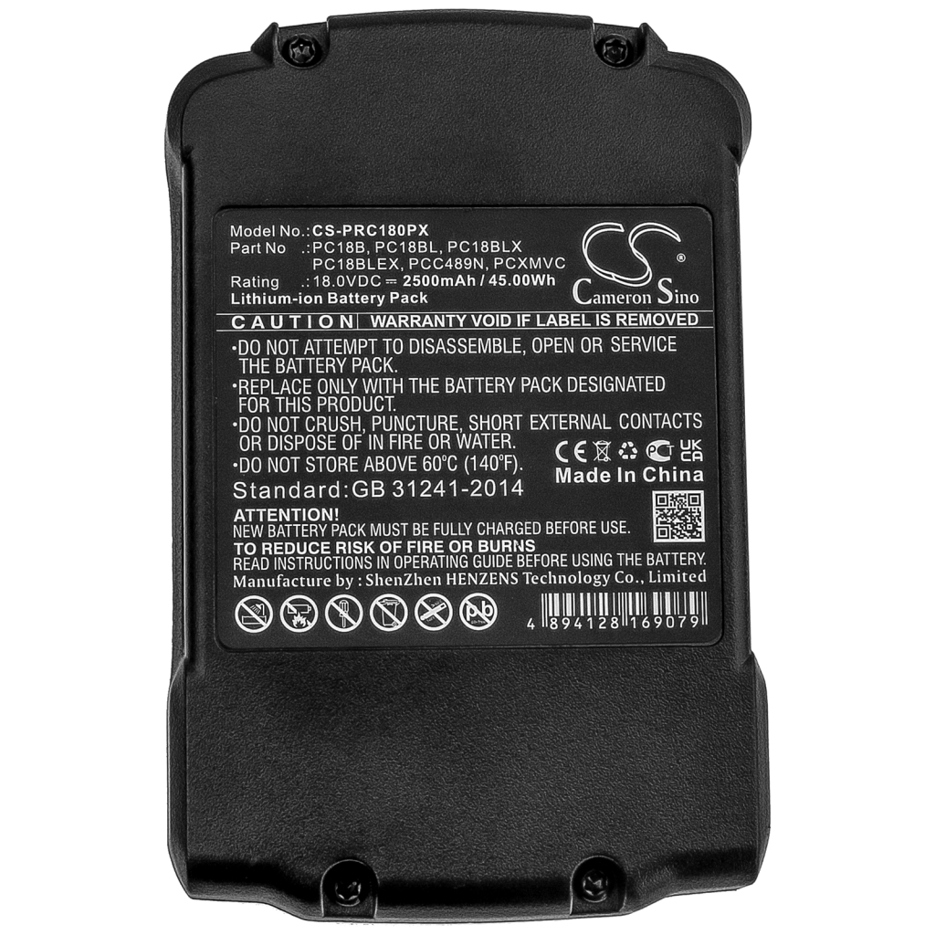 Battery industrial Porter cable PC18ID