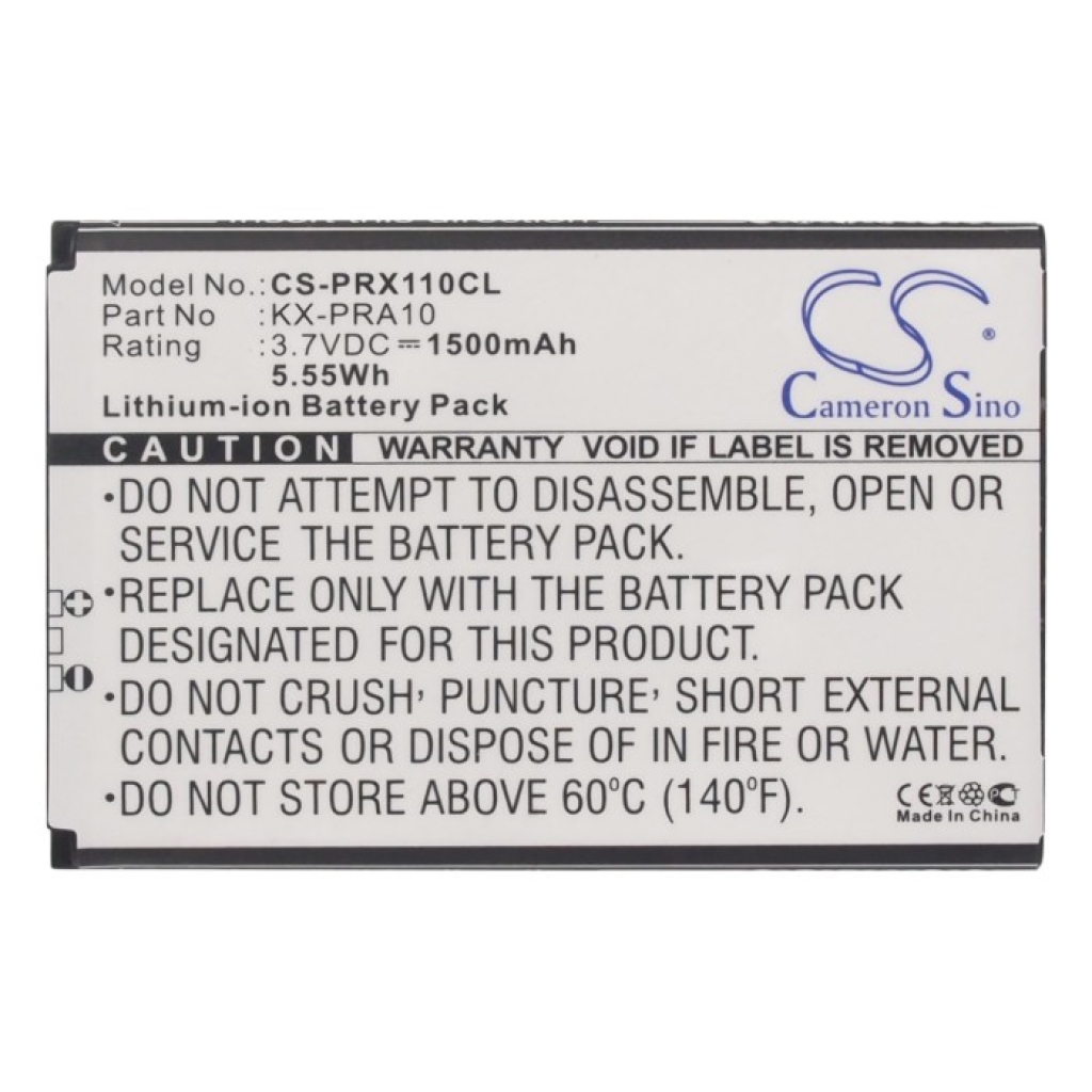 Cordless Phone Battery Panasonic KX-PRX110GW