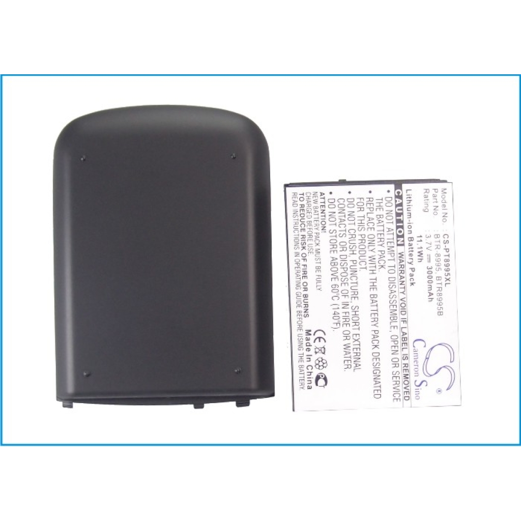Batteri kompatibel med Pantech CS-PT8995XL