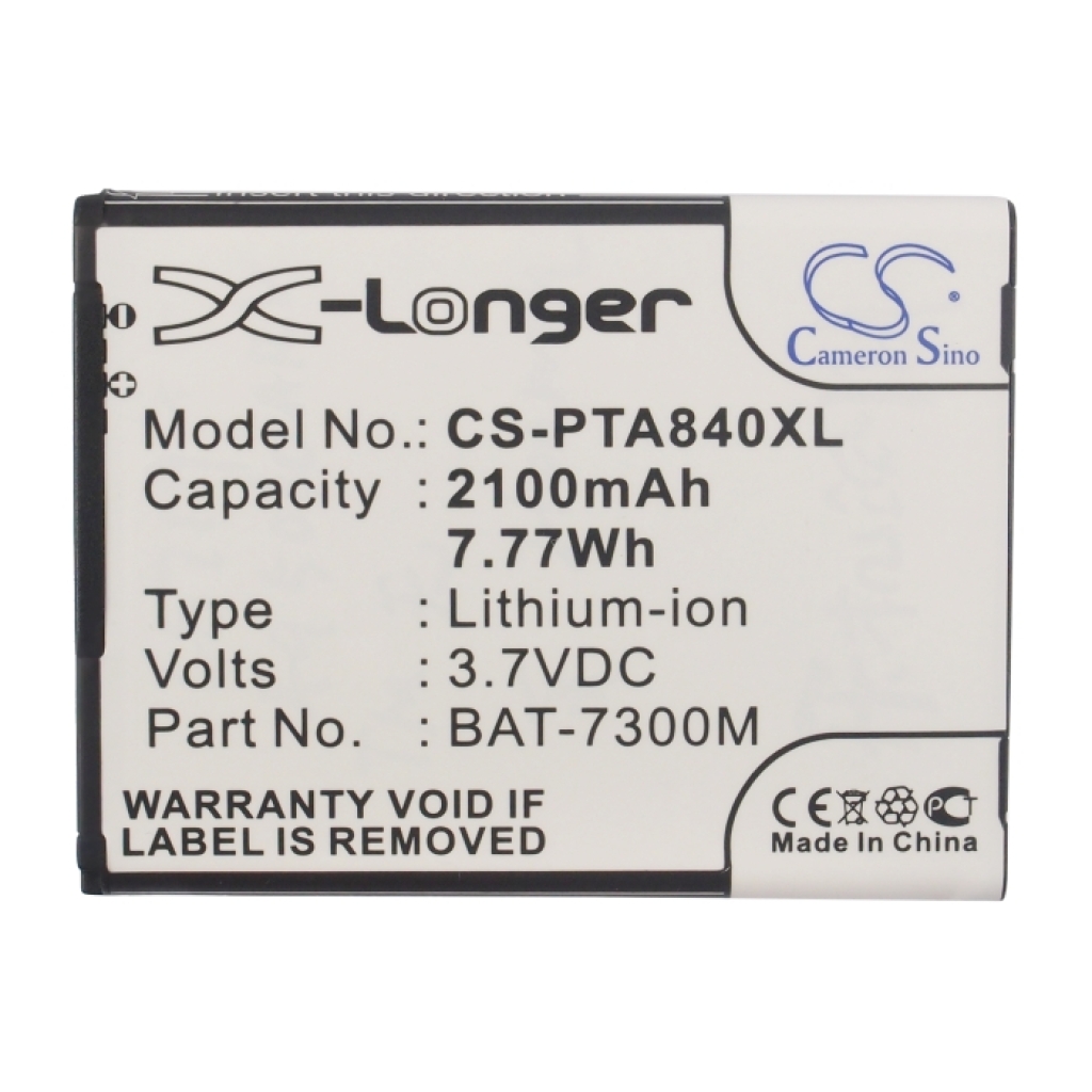 Batteri kompatibel med Pantech Sky CS-PTA840XL