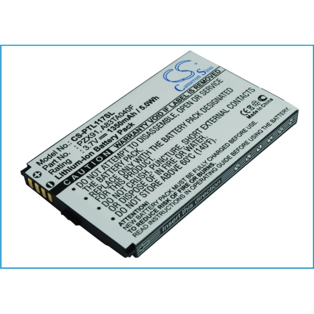 Batterier Ersätter A83TA040F