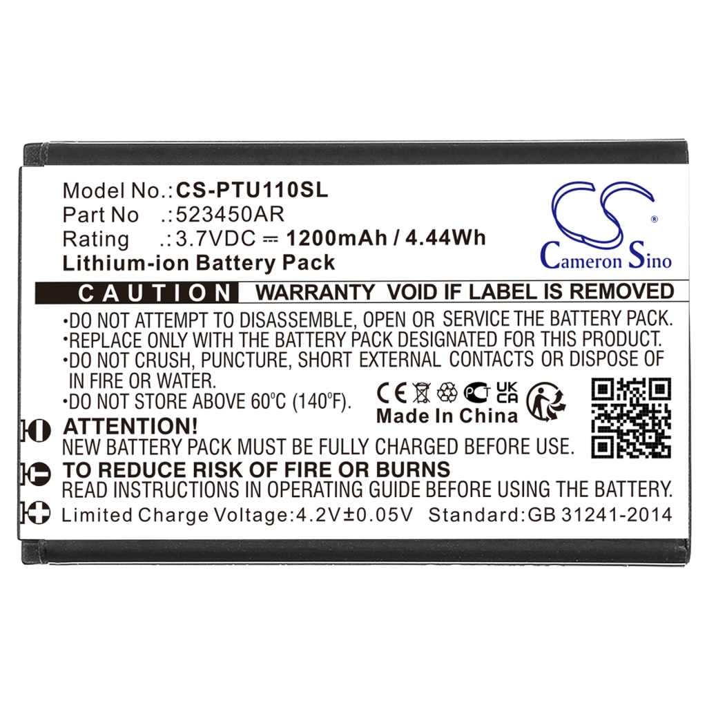 Battery Replaces 523450AR-E