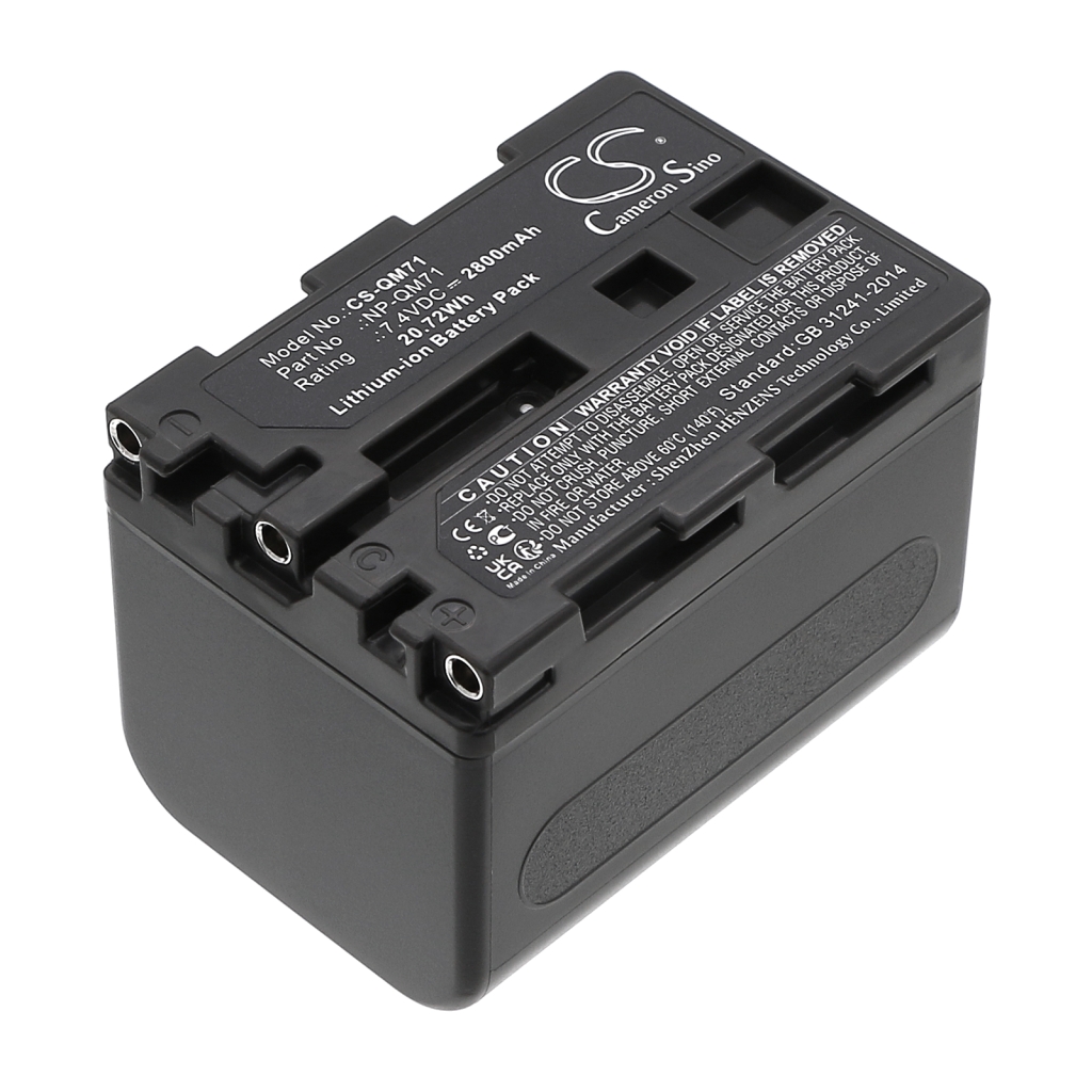 Kamerabatterier Sony CS-QM71