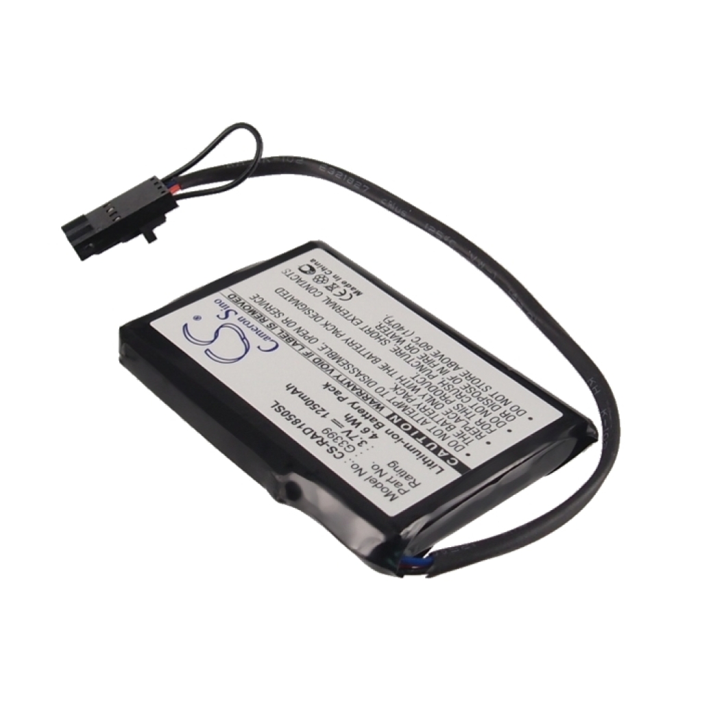 Batterier till bärbara datorer DELL CS-RAD1850SL