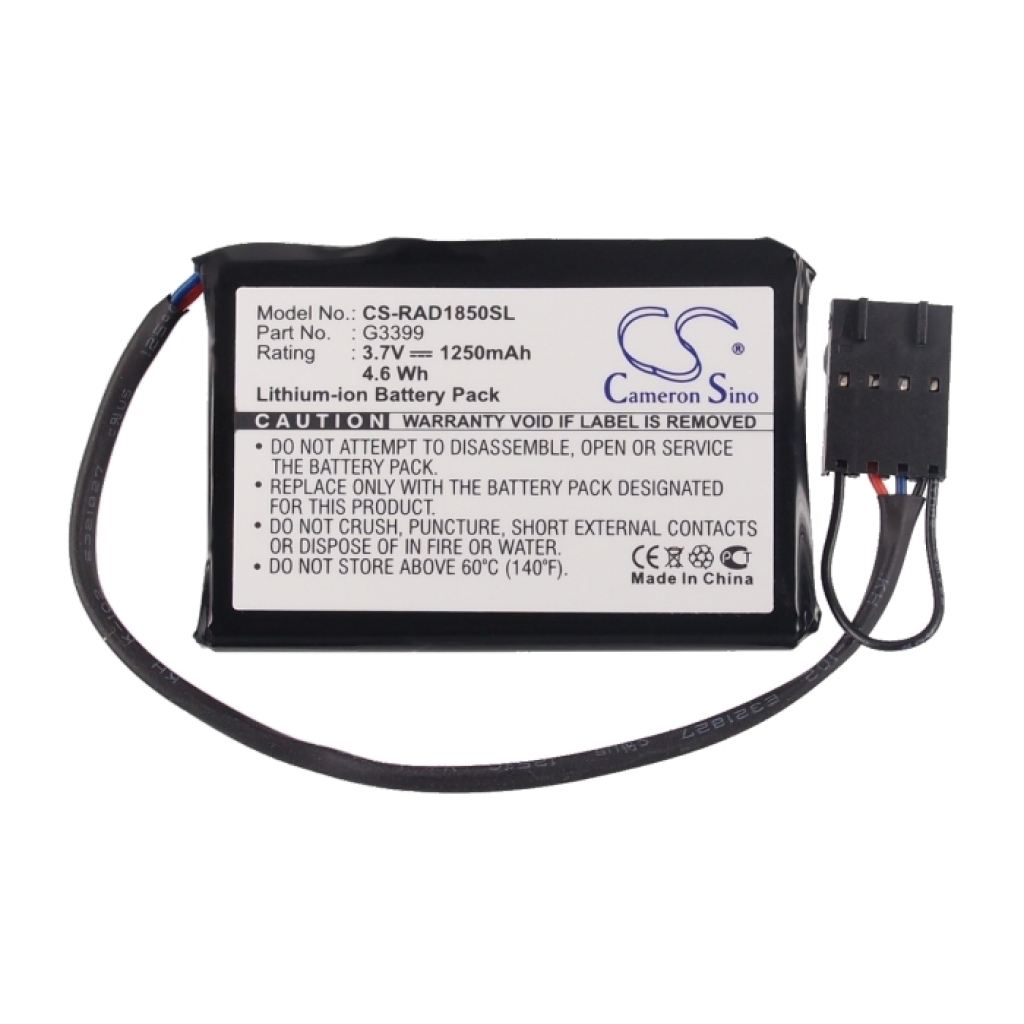 Batterier till bärbara datorer DELL CS-RAD1850SL