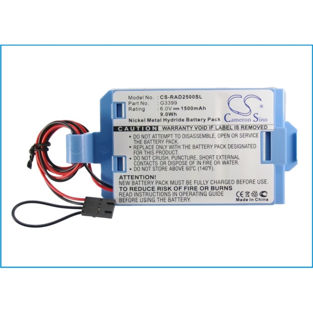 Batterier till bärbara datorer DELL CS-RAD2500SL